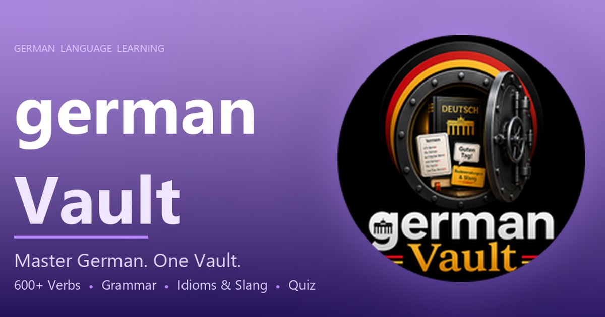 German Vault — 官网预览图